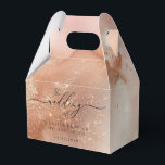 Rose Gold-damm vattenfärg present Presentaskar<br><div class="desc">Rose Gold-damm vattenfärg present</div>