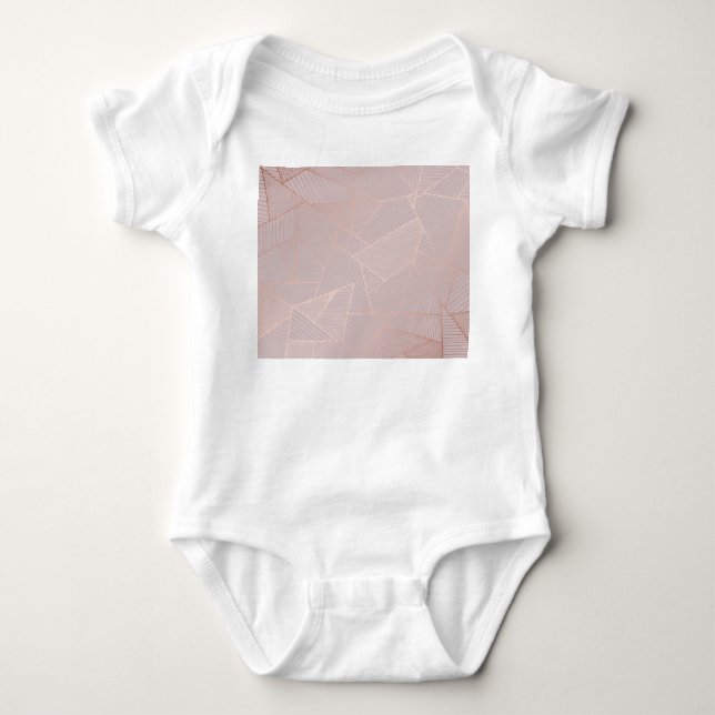 Rose gold decorative background, elegant. t shirt (Framsida)