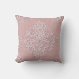 Rose Gold Decorative Pattern, Elegant Kudde