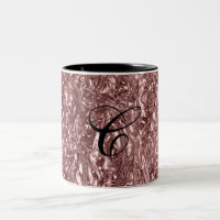 Rose Gold Flytande Krom Metallisk Chic Glam