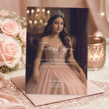 Rose Gold Foto Quinceañera Firande