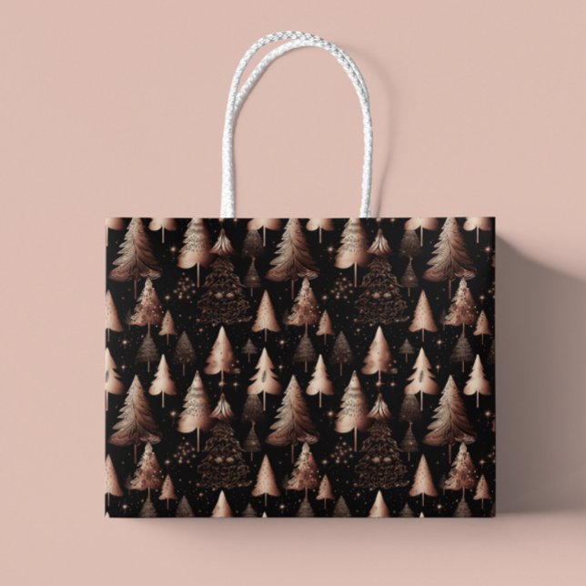 Rose Gold Holiday Metallic Träd (Skapare uppladdad)