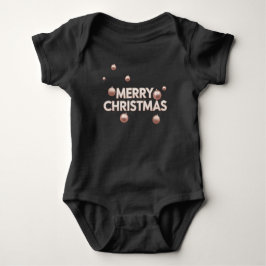 Rose Gold Merry Christmas - Holiday Design T Shirt