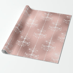 Rose Gold och Blush Ljuskrona Presentpapper