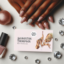 Rose Gold och Blush Los Angeles Manikyr Salon