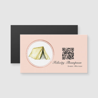 Rose Gold och Blush Rosa Evenemangsplanerare QR-ko