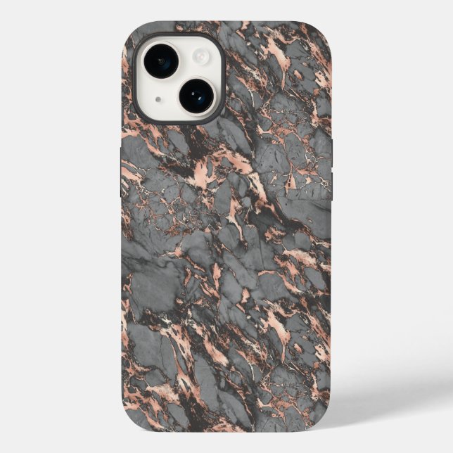 Rose Gold Och Grå (Baksida)