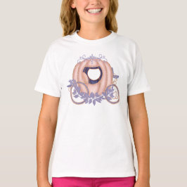Rose Gold och Lilac Glitter Prinsessa T Shirt