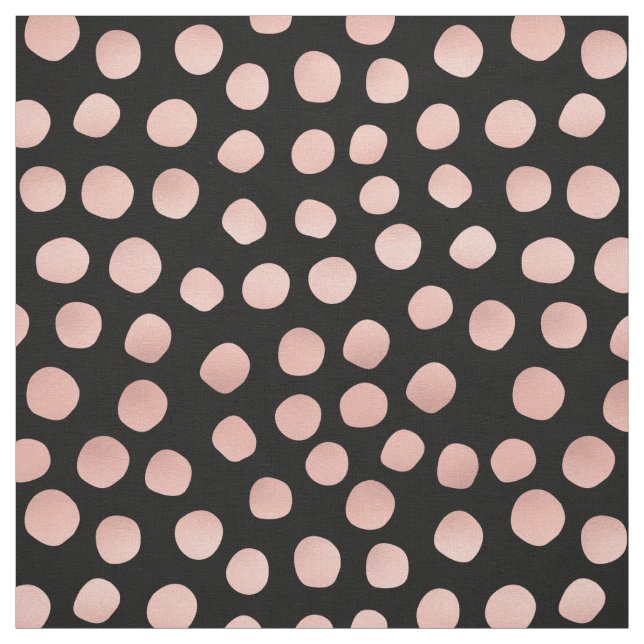 Rose Gold Prickiga Svarta Tryckta Tyger (Provkarta)