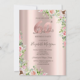 Rose Gold, Rosornas 60-årsdag Inbjudningar