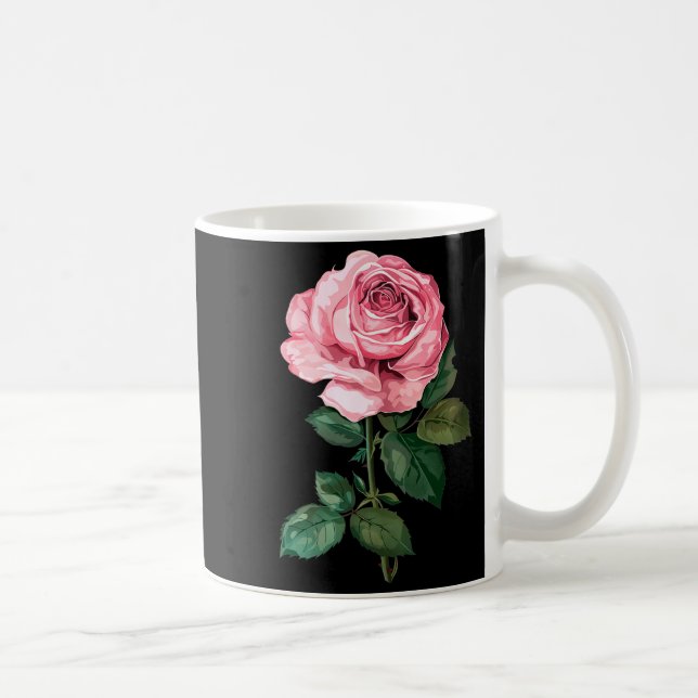 Rose Graphic Premium Tri-blend  Kaffemugg (Höger)
