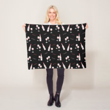 Rosé hela dagen, Vin flaska och Glass Monogram Bla