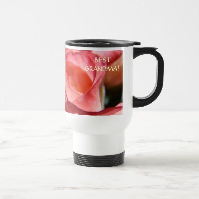 ROSE Kaffe Resemugg gåvor BÄSTA MORMOR! Muggar (Höger)