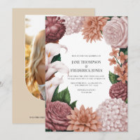 Rosé Lera, Terra Rosa & Peony Rök Blommig Bröllop