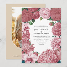 Rosé Lera, Terra Rosa & Peony Rök Floral Bröllop