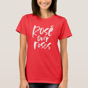 Rosé lustig vänskap anti-Valentine Day T Shirt