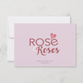 Rosé och Ro Valentines Tack