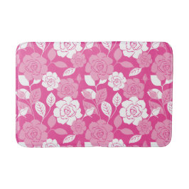 ROSE PATTERN (PINK) BADRUMSMATTA