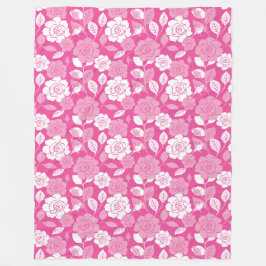 ROSE PATTERN (PINK) FLEECEFILT