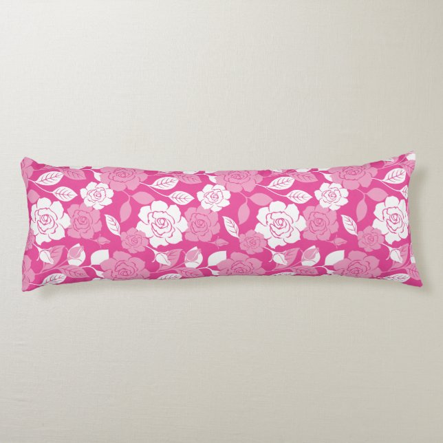 ROSE PATTERN (PINK) KROPPSKUDDE (Baksidan)