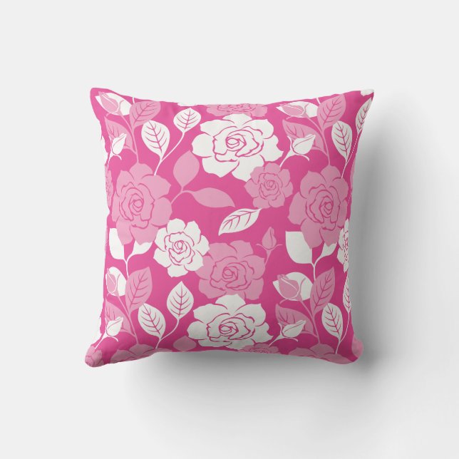 ROSE PATTERN (PINK) KUDDE (Baksida)
