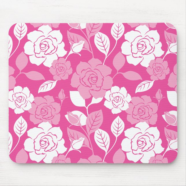 ROSE PATTERN (PINK) MUSMATTA (Framsidan)