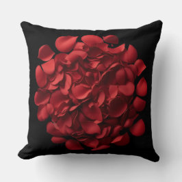 Rose Petals Cushion Throw Cover Kudde