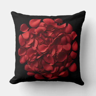 Rose Petals Cushion Throw Cover Kudde