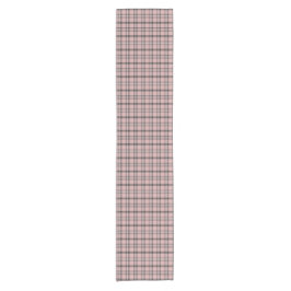 Rose Pink Black Plaid Classic Pattern