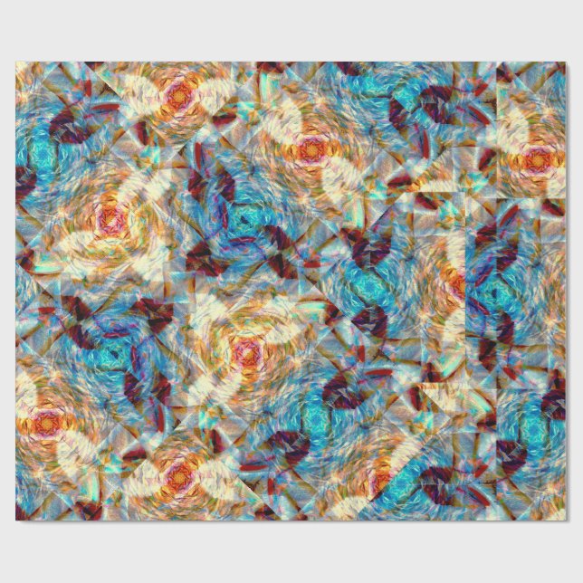 Rose Prism Whirl Presentpapper (Platt)