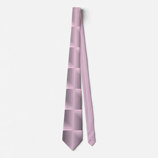 Rose Quartz Labyrinth Necktie Slips (Framsida)