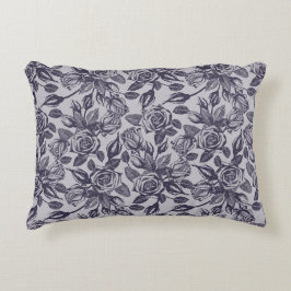 Rose Rectangle Accent Pillow Prydnadskudde