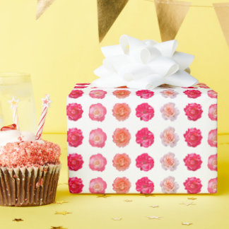 Rose Repeats Wrapping Paper Presentpapper