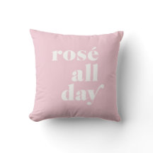 Rosé Rosa Dekorativ kudde