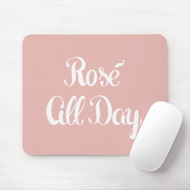 Rosé Rosa hela dagen Musmatta (Med mus)