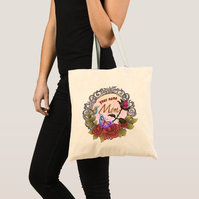Rose Rosebud mamma Tygkasse (Framsida (produkt))
