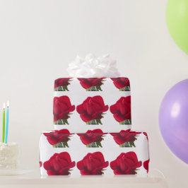Rose rouge - Red rose  Presentpapper