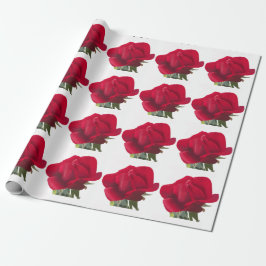 Rose rouge - Red rose Presentpapper