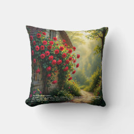 Rose Symbolism Kudde