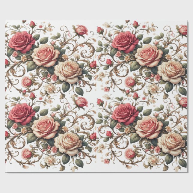 Rose Symphony Presentpapper (Platt)