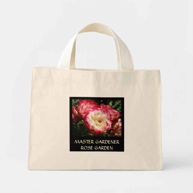 ROSE TRÄDGÅRD Shoppingväska Present MASTER TRÄDGÅR Mini Tygkasse (Framsidan)