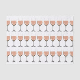 rosé vin glasfiberpapper
