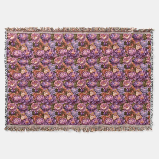 Rose Warm Interiors Klassisk soffa kast  Filt (Framsidan)