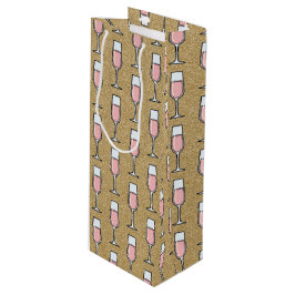 Rose Wine Pattern Gold