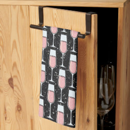 Rose Wine Pattern Kökshandduk