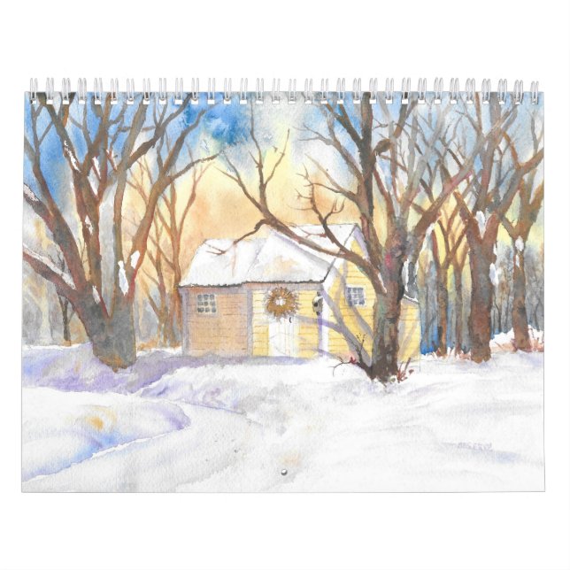 Roseann Meserve Watercolor Artist 2021 Calendar Kalender (Omslag)