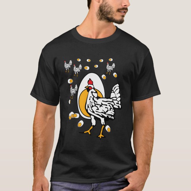 Roseanne Chicken T Shirt (Framsida)