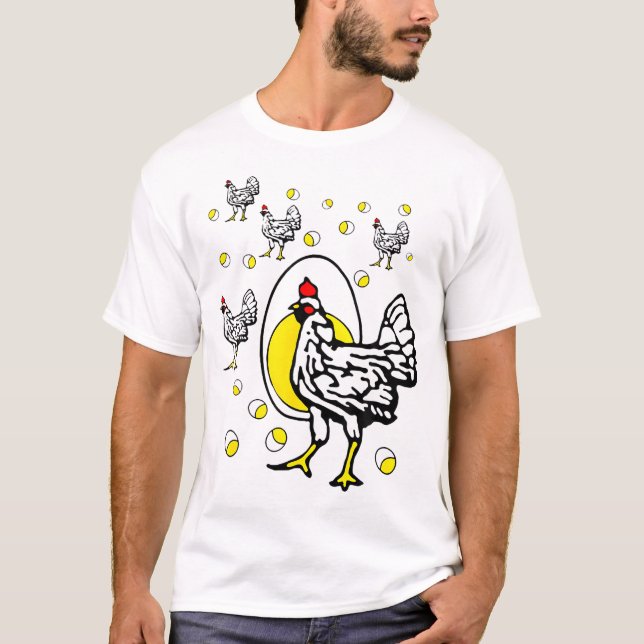 Roseanne Chicken T Shirt (Framsida)