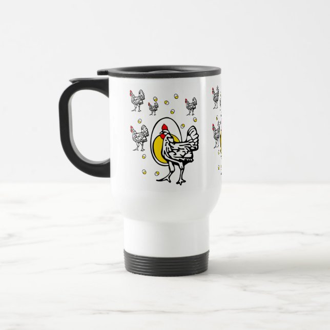 Roseanne kyckling resemugg  (Vänster)