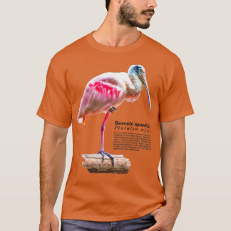 Roseatbuckfågel nära havet t shirt